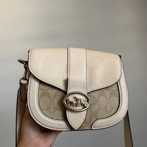 Coach Georgie saddle bag